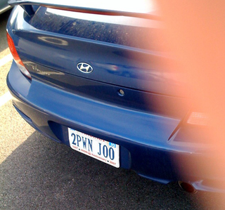 Illustration for article titled 20 More Hilarious Personalized License Plates
